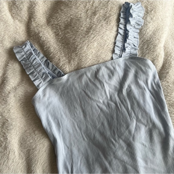 Sunday Best Baby Blue Bodysuit - Picture 1 of 6